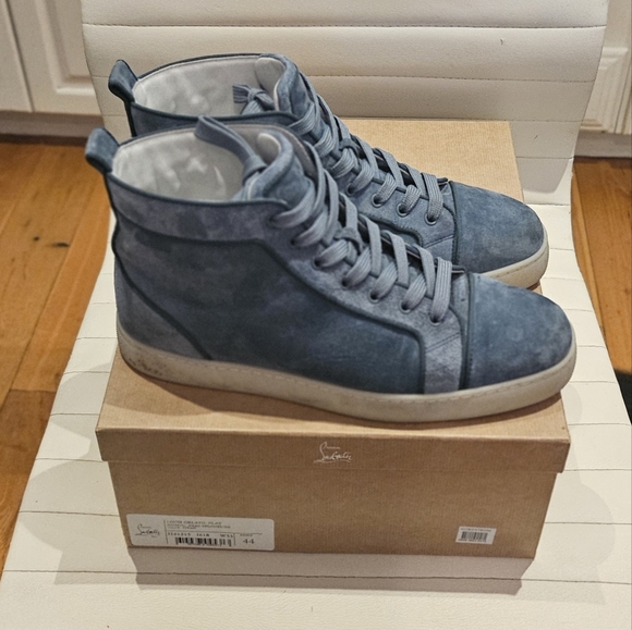 Louis Orlato Suede High Top Sneaker LIKE NEW (Men) Size 44 / US 10.5 - Picture 3 of 6